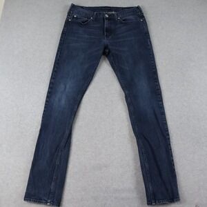 Bullhead Jeans Mens 32x32 Skinny 5-Pocket Stretch Flex Denim Dark Wash Blue